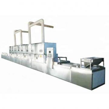 Tunnel Belt Microwave Chestnuts Nuts Curing Drying Machine PLC Control